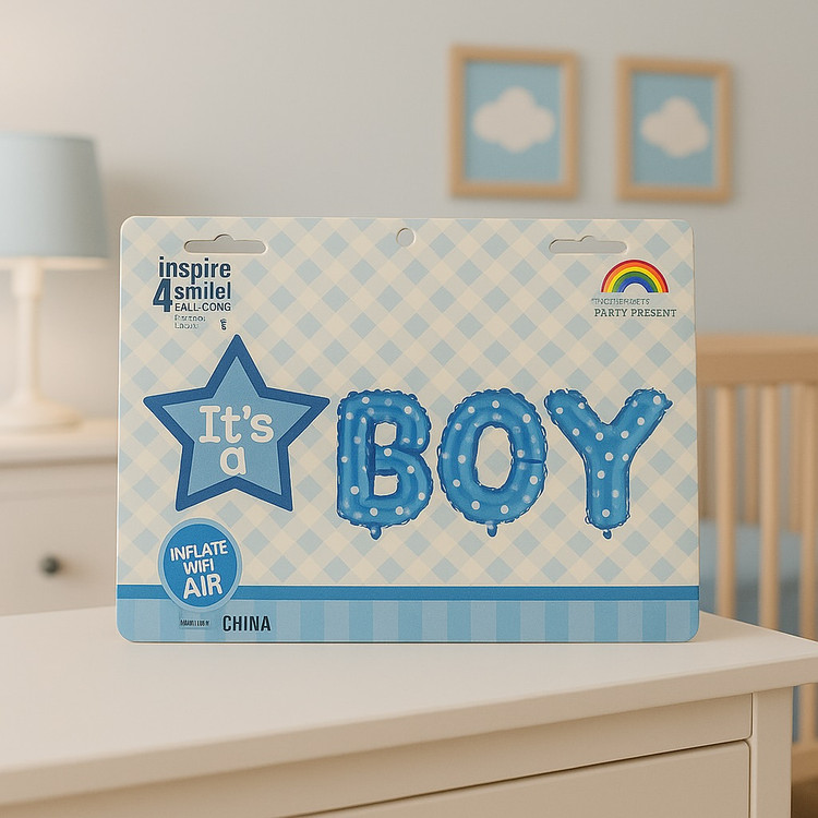 بادکنک جشن سیسمونی It’s a Girl و It’s a Boy