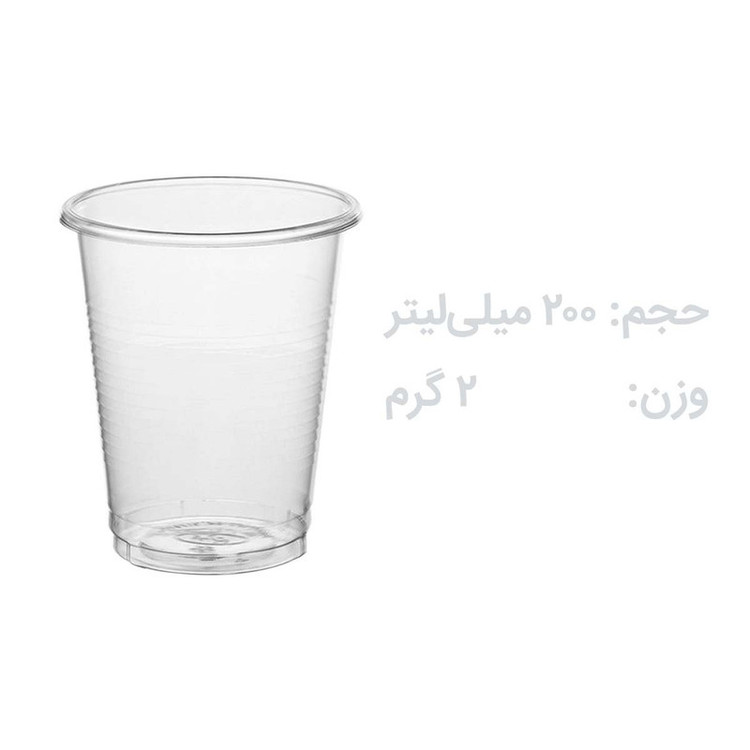 لیوان یکبار مصرف سنگین بسته 500 عددی