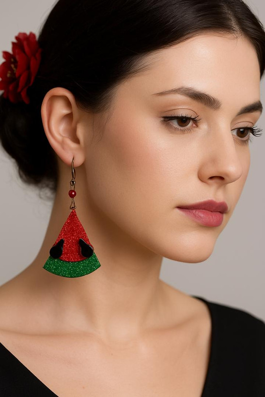 گوشواره فومی هندوانه یلدا