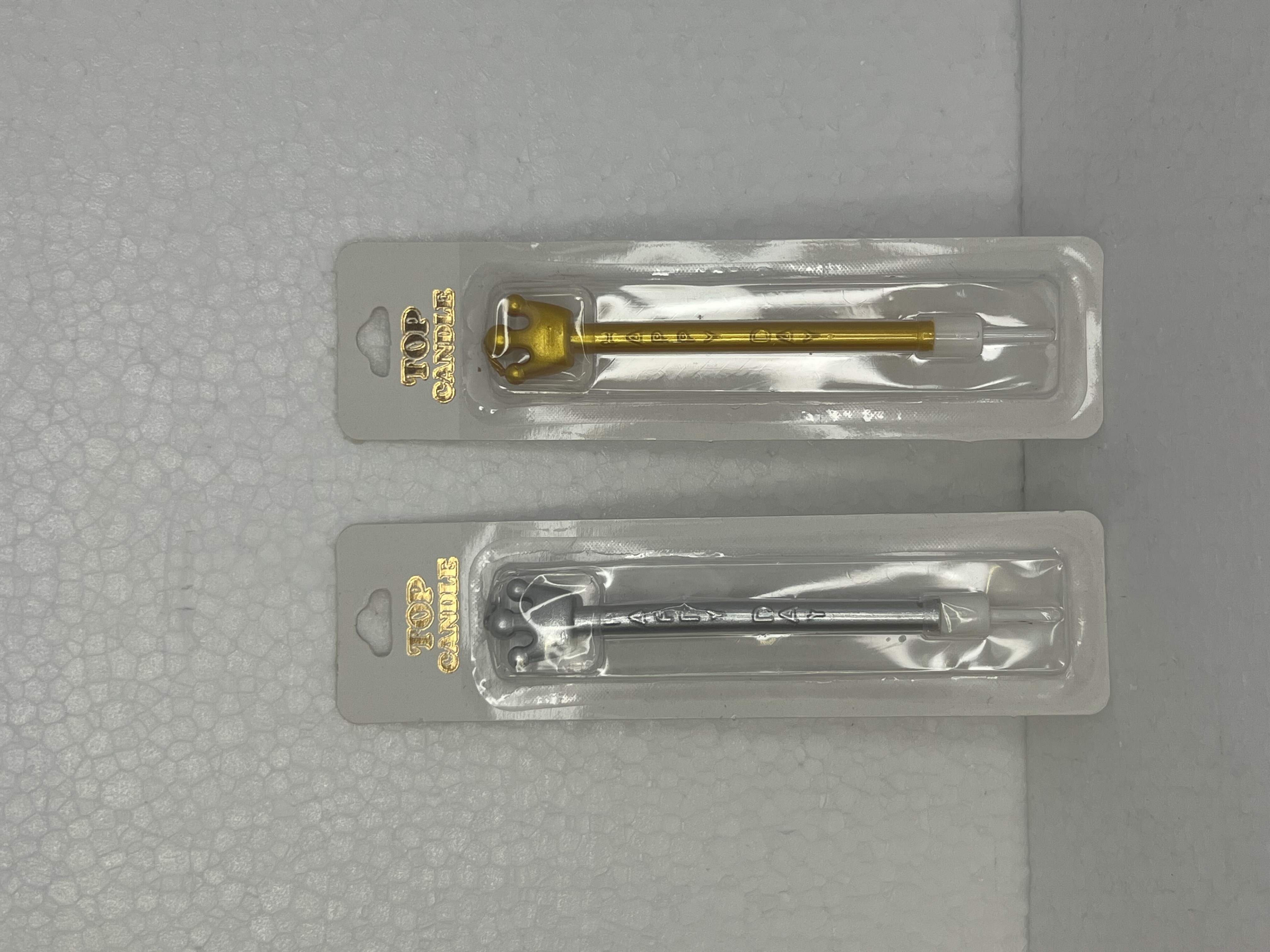 شمع تولد مدادی طرح تاج کد 200